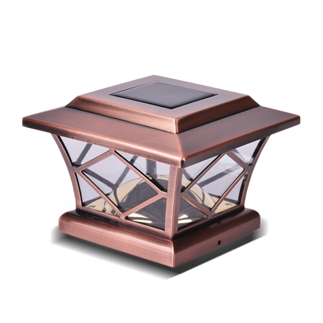 2211-F10 CO Rézbevonatú, nagy fényerejű gyémántmintás oszlopos lámpa 2211-F10 CO Rézbevonatú, nagy fényerejű gyémántmintás oszlopos lámpa